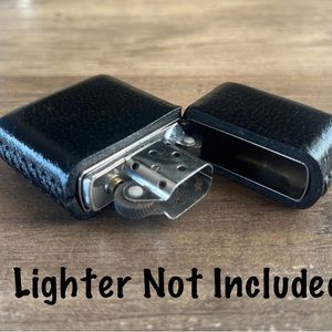 Genuine Leather Case for Zippo Lighter Standard Size (Made in USA 🇺🇸)